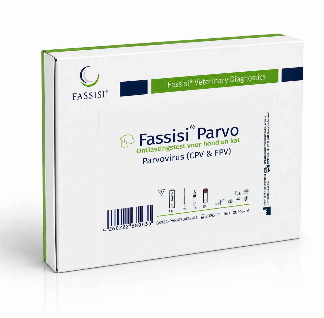 Fassisi Parvo Sneltest Thuistest (1 test)