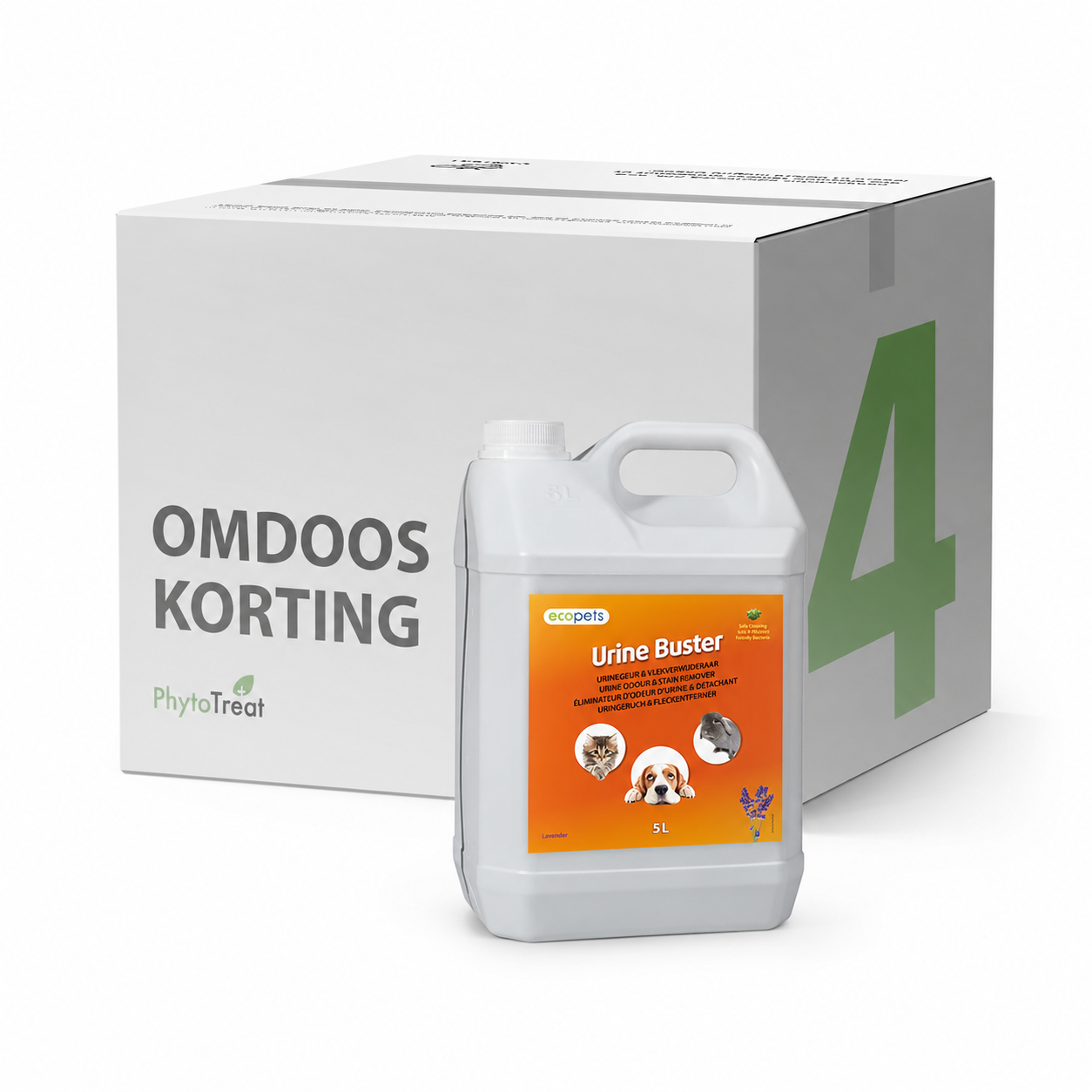 Urine Buster 5l - (omdoos 5 stuks)