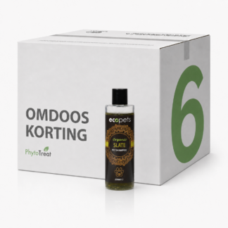 Organic Pet Shampoo Slate (Leisteen) - (Omdoos 6 stuks)