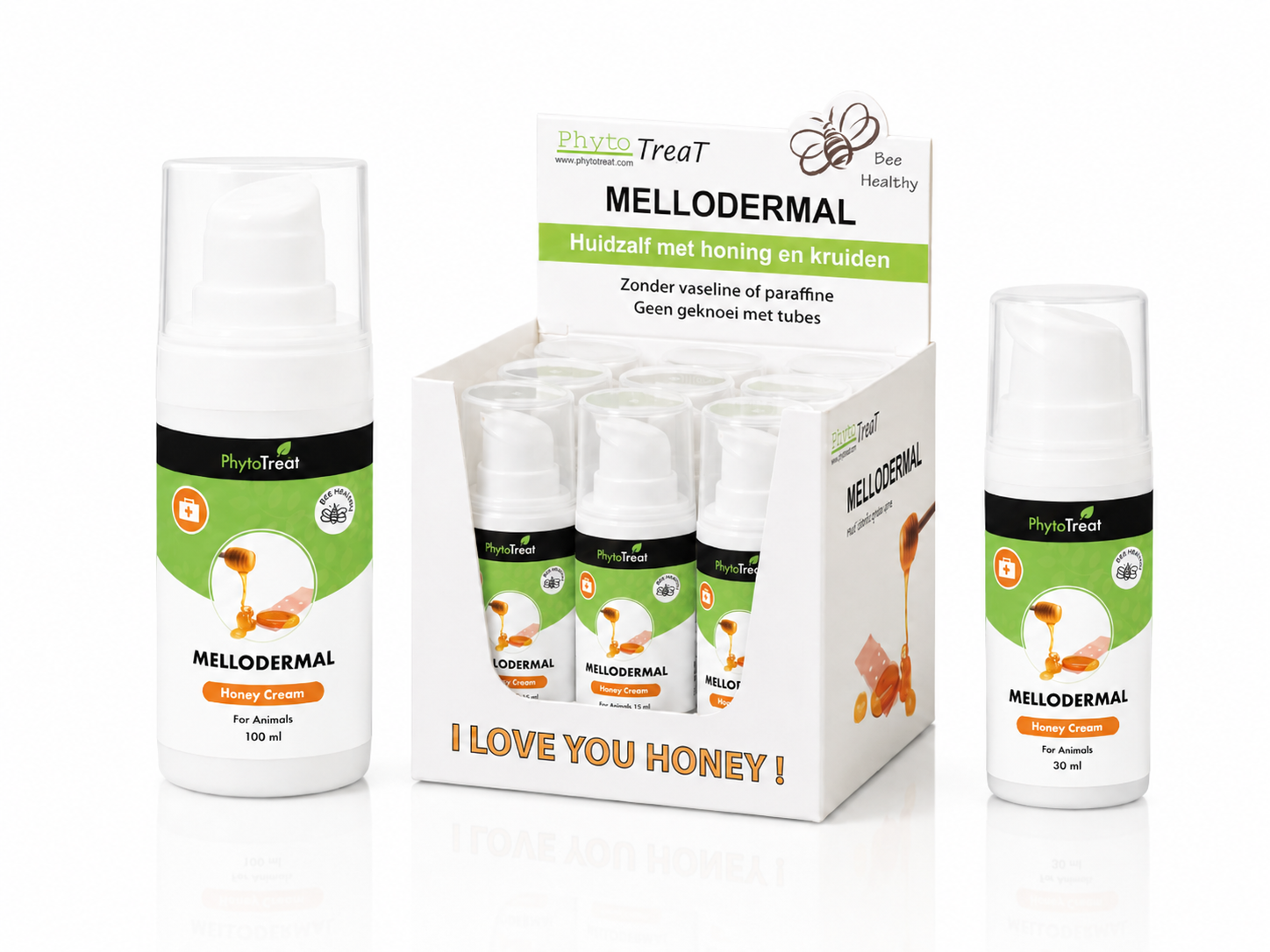 Mellodermal Honingcrème Indoor (Omdoos)